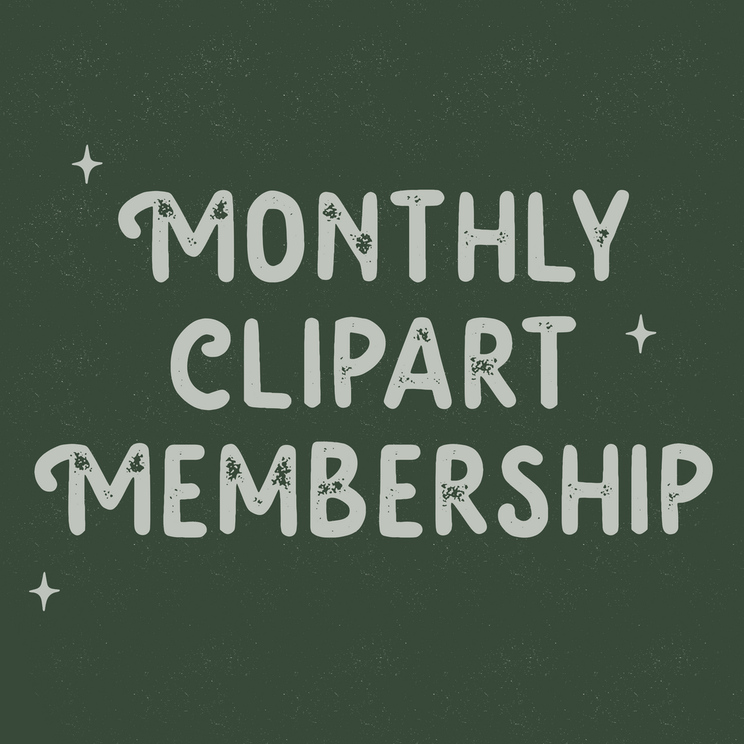 Monthly Clipart Membership