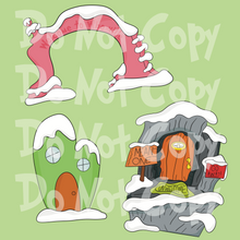 Load image into Gallery viewer, Green Guy Clipart Bundle