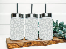 Load image into Gallery viewer, Gray Leopard Print Seamless