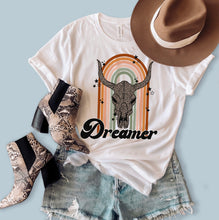 Load image into Gallery viewer, Dreamer Boho Bull Skull