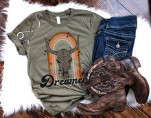 Load image into Gallery viewer, Dreamer Boho Bull Skull