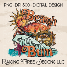 Load image into Gallery viewer, Beach Bum- includes pocket design