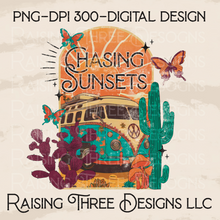 Load image into Gallery viewer, Chasing sunsets