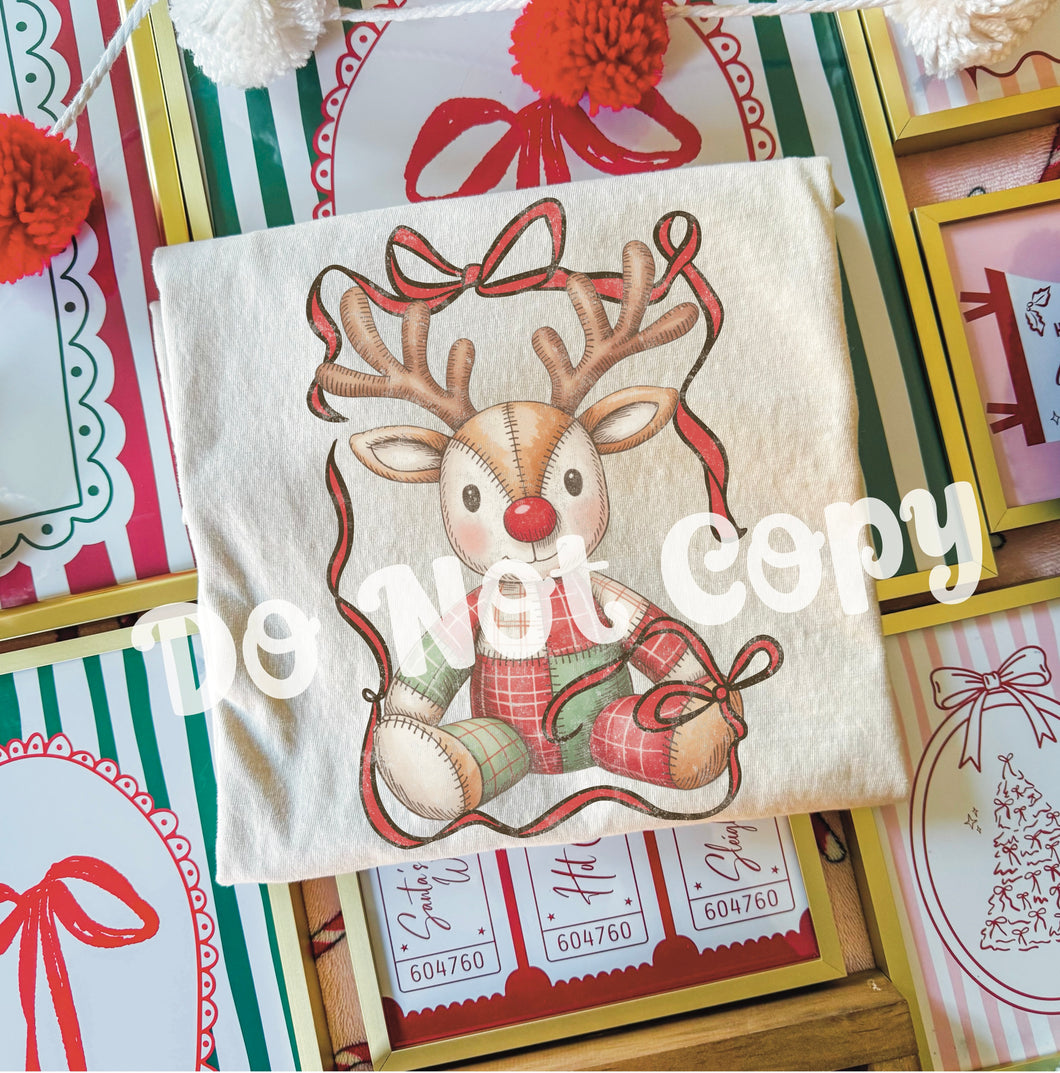 Quilted Doll- reindeer