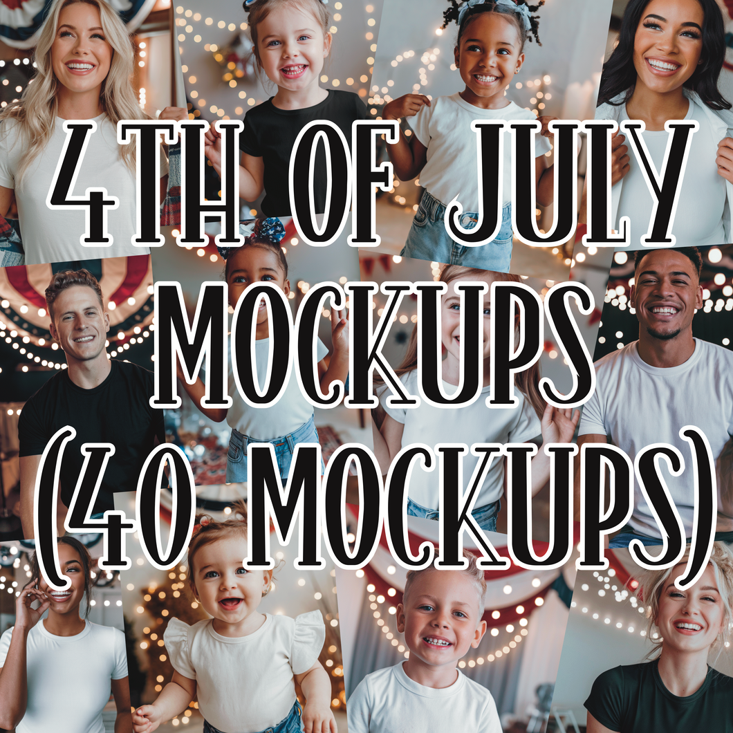 4th of July Mock-ups