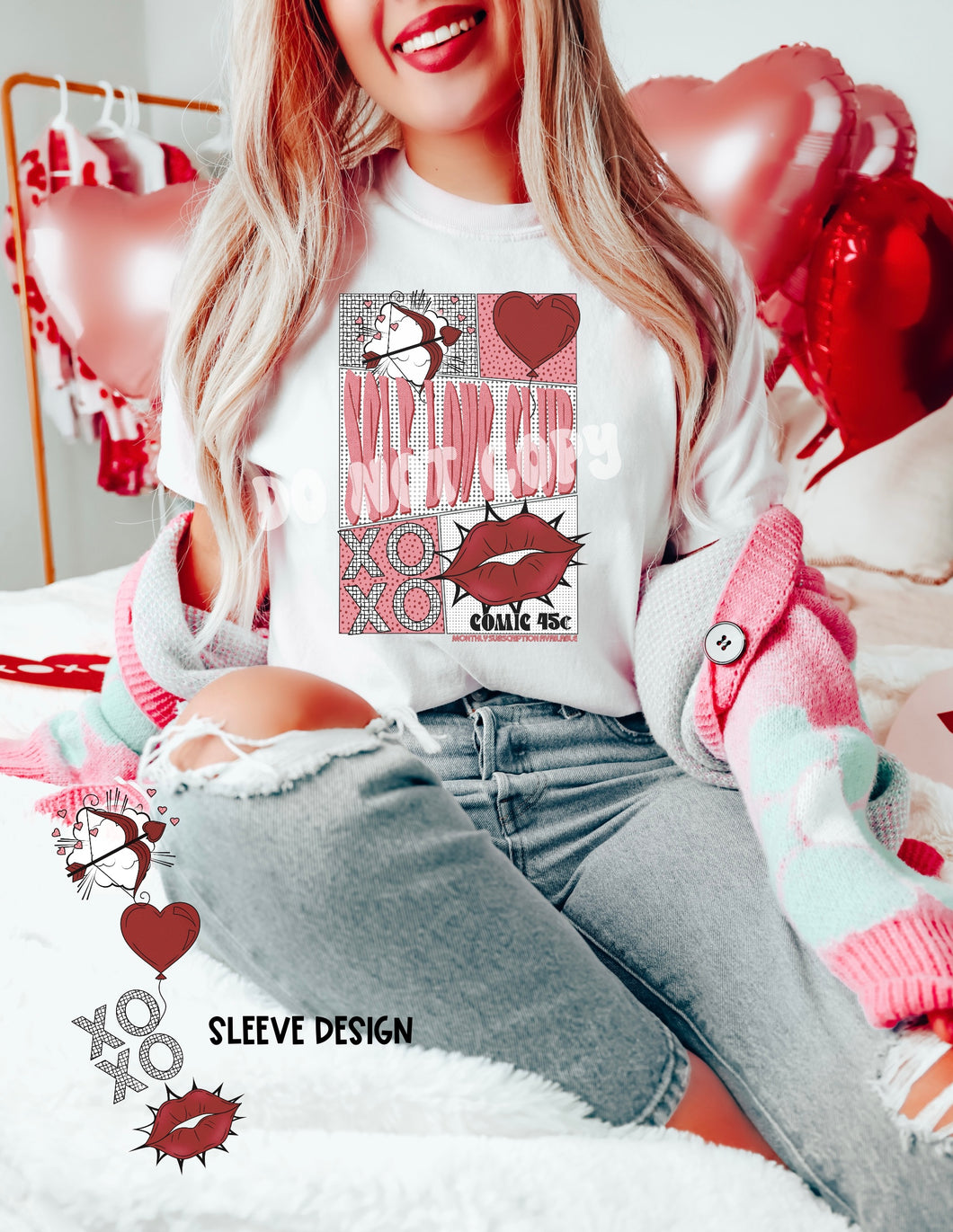 Self love club comic sleeve included