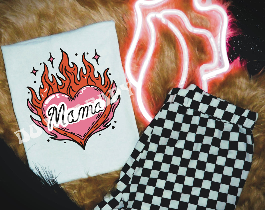 Mama Heart on Fire