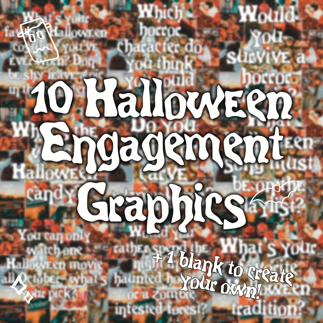 Halloween Engagement Graphic Bundle