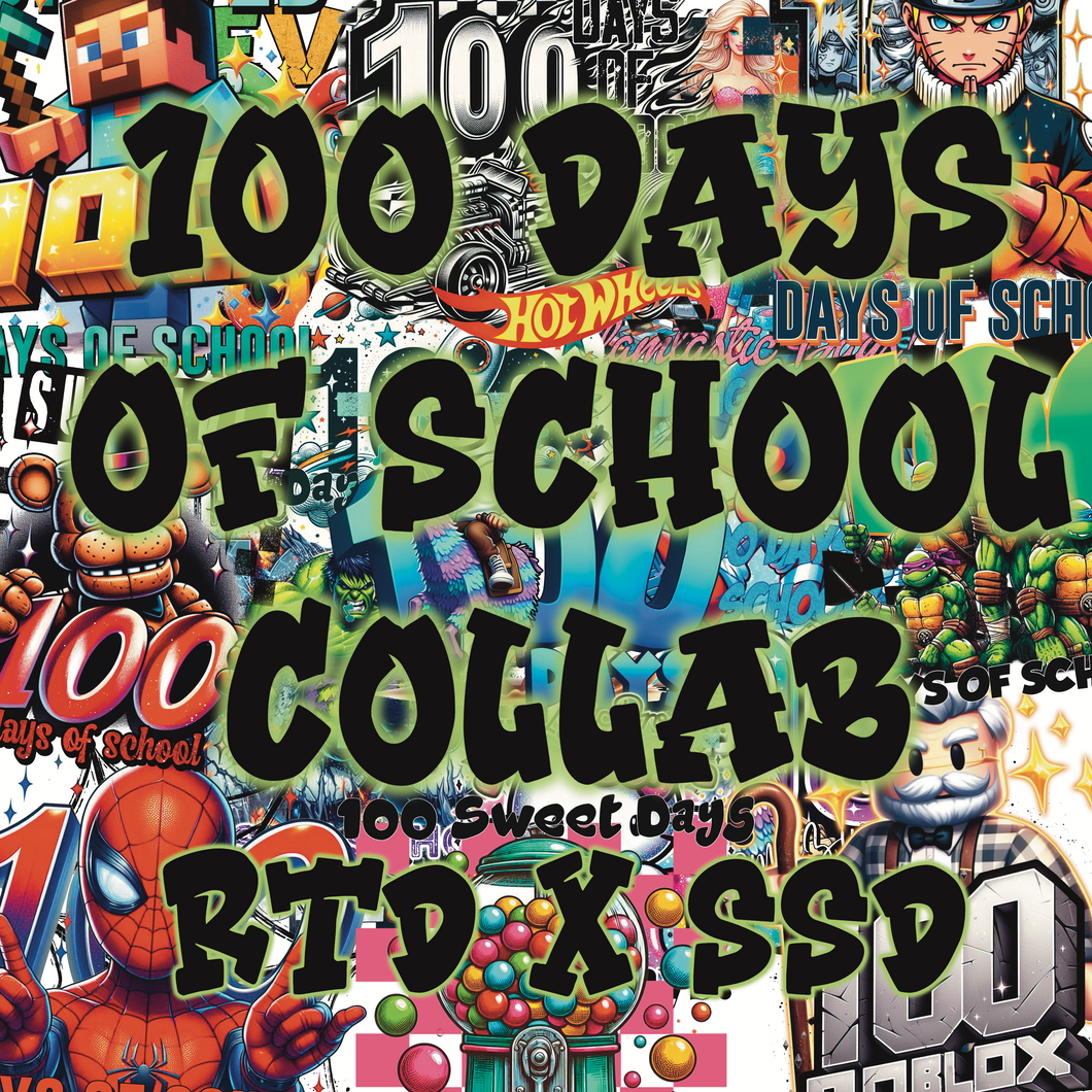100 days of school collab SSD