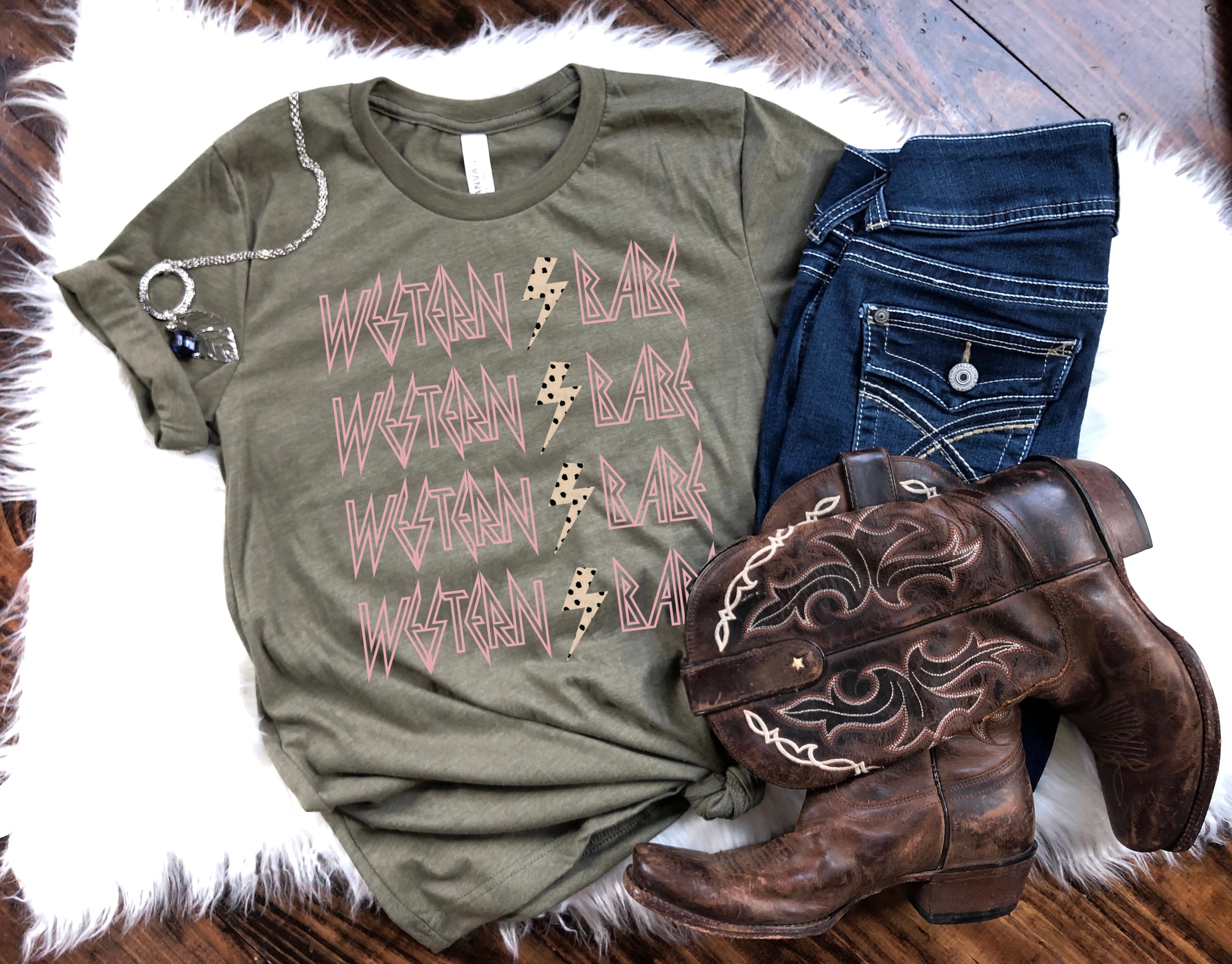 Western Babe Cheetah Print – Raising Three Designs