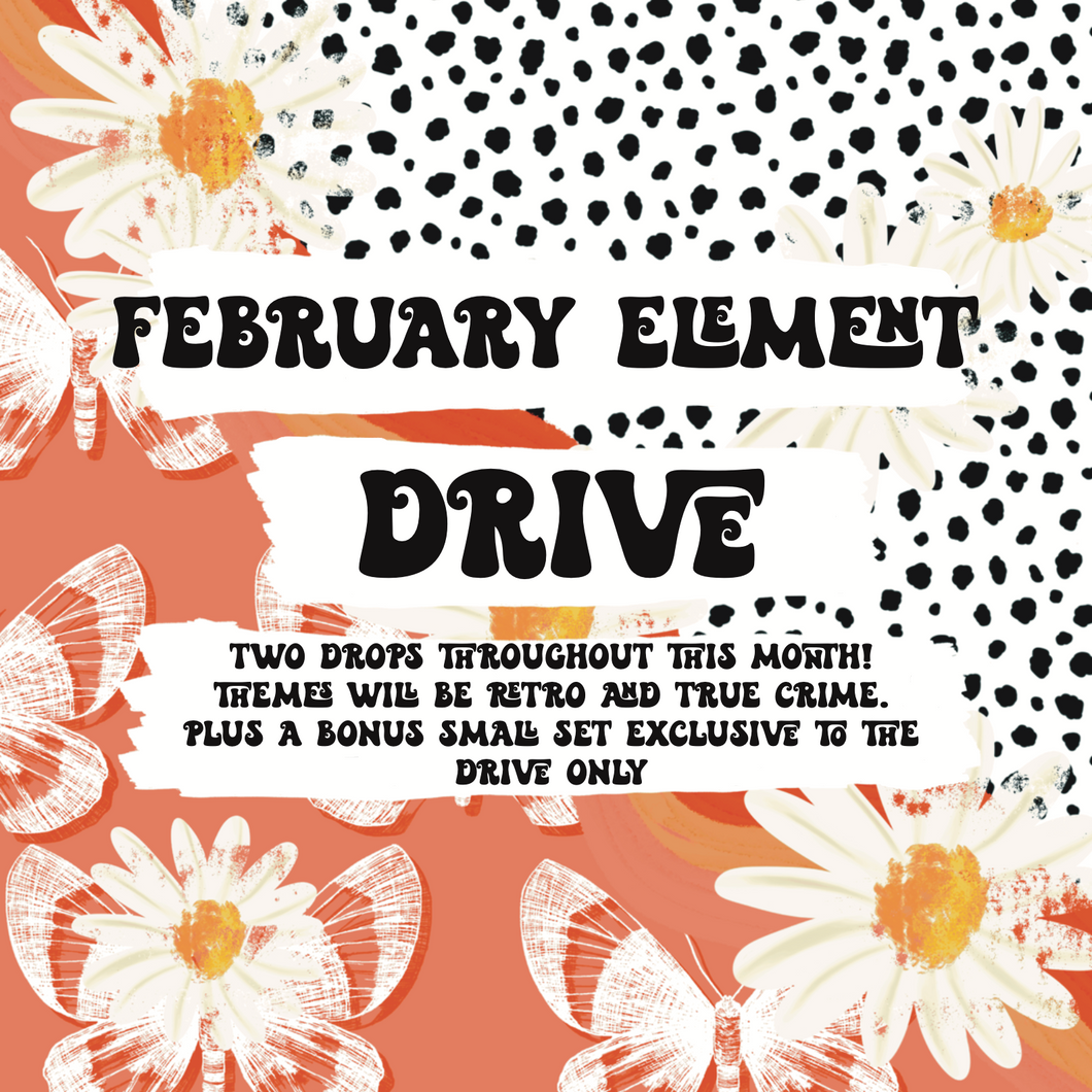 February Clipart/Element Drive