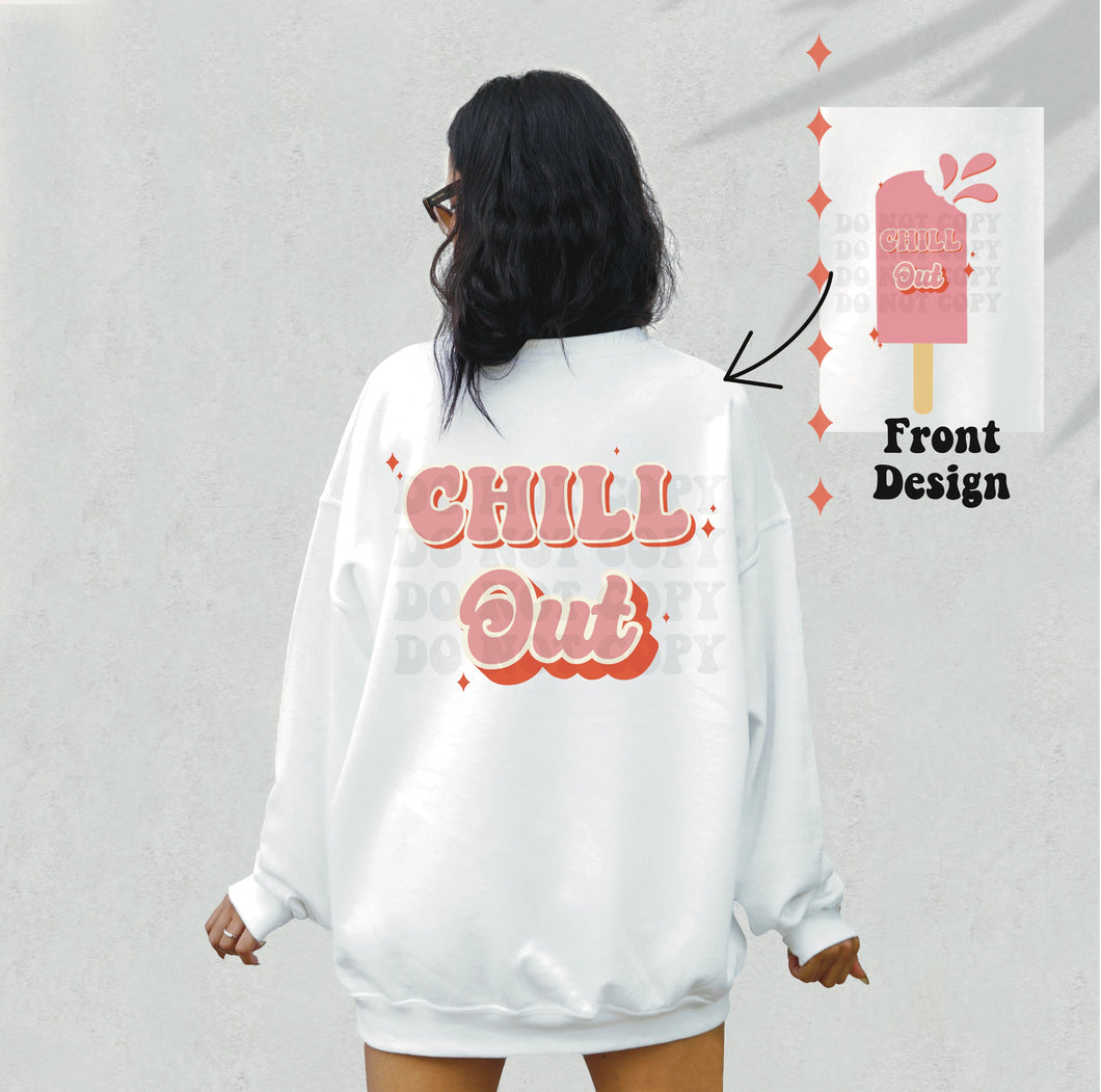 Chill Out Front & Back Design